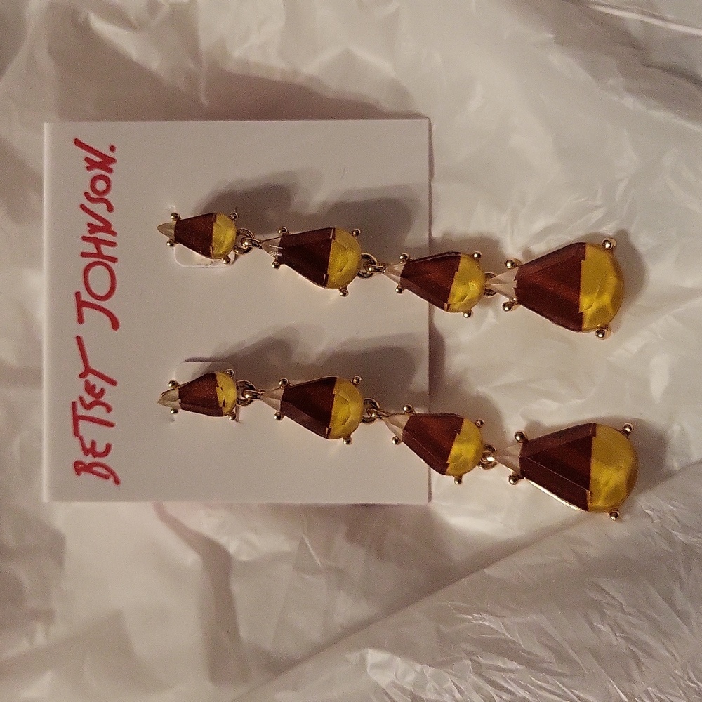 Betsey Johnson candy corn linear